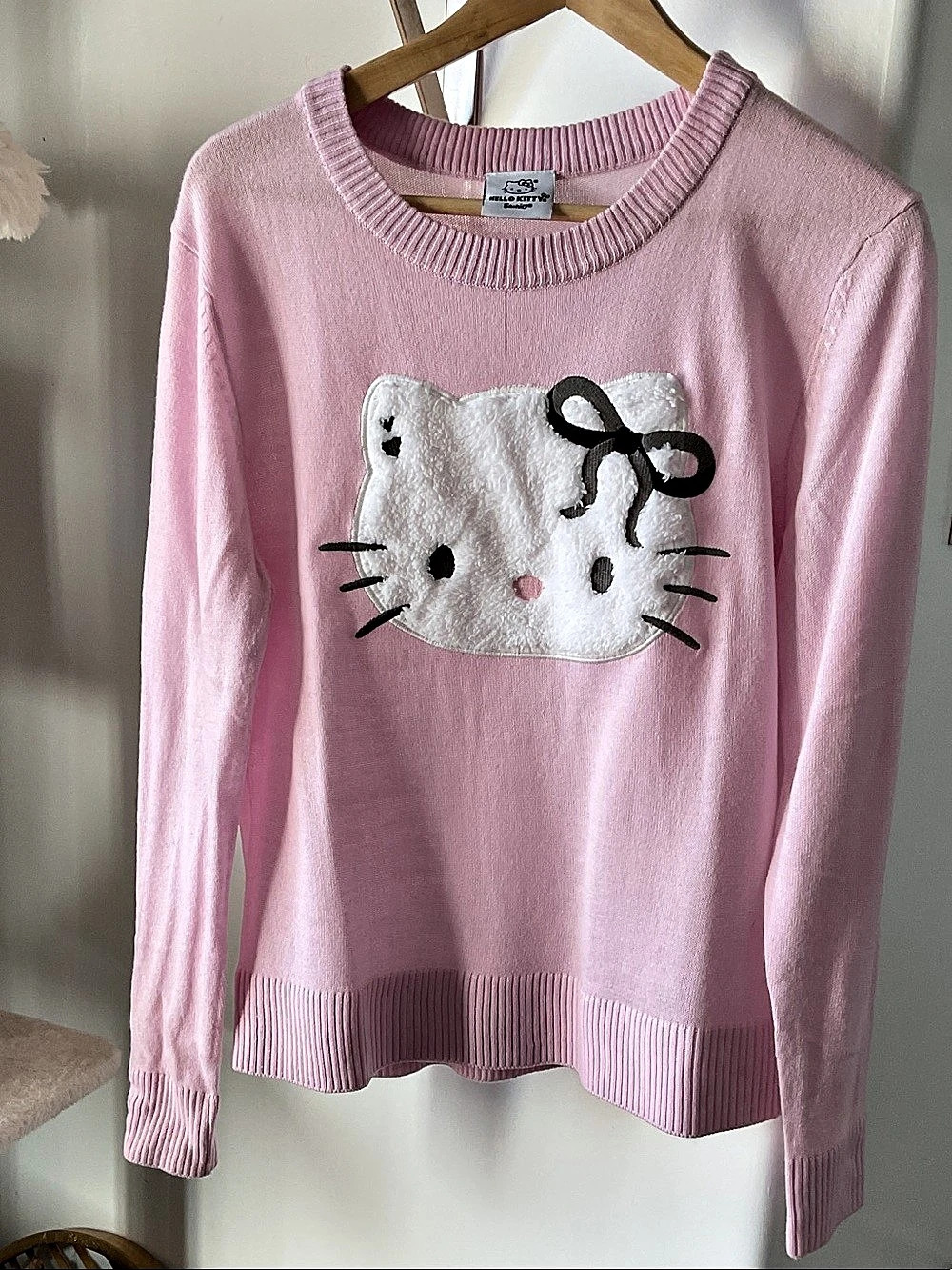 Hello Kitty Sanrio sweater Pink Crewneck Sweater